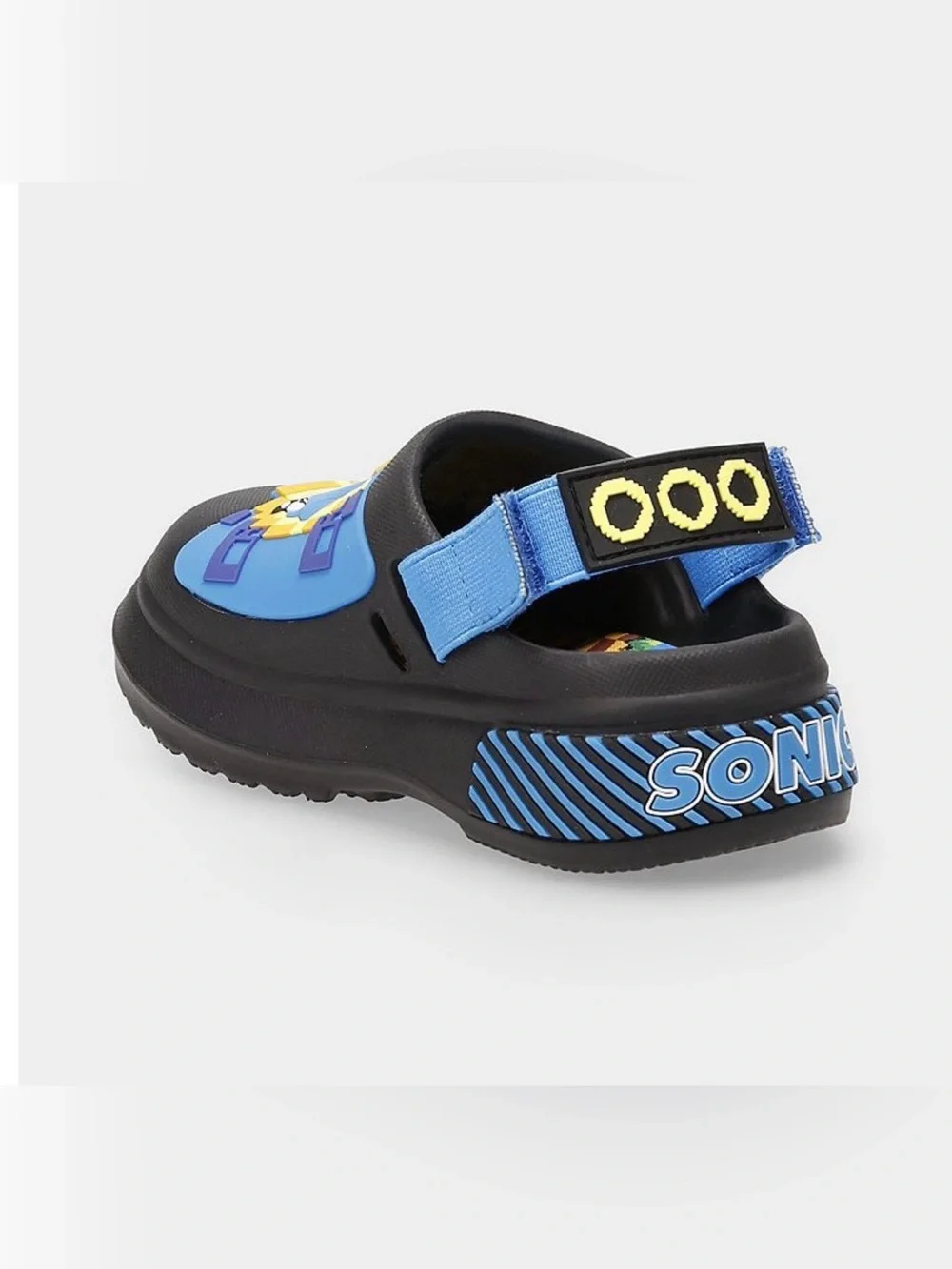 Sega Youth Boys Sonic EVA Slip-On Clogs  Blue size 8